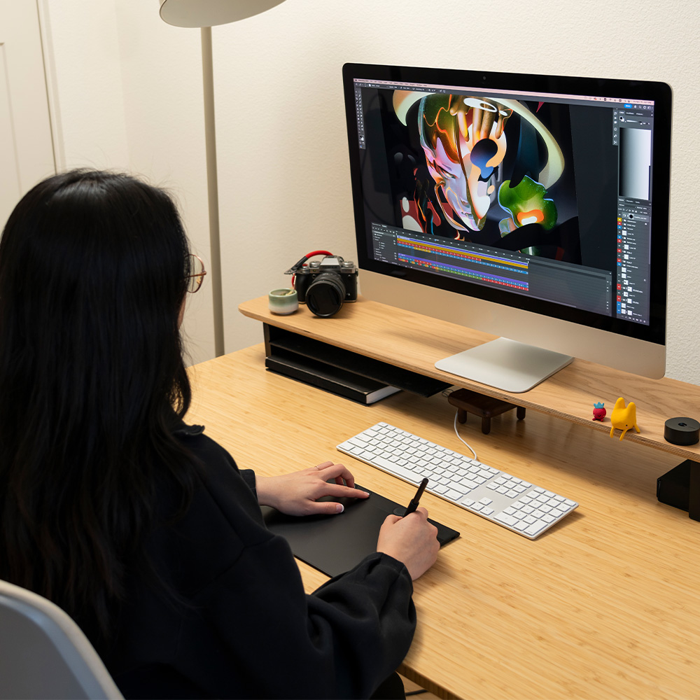 TABLETA GRÁFICA WACOM PTK470 INTUOS PRO SMALL BLUETOOTH INALÁMBRICA 8192 NIVELES DE PRESIÓN NEGRA - 7