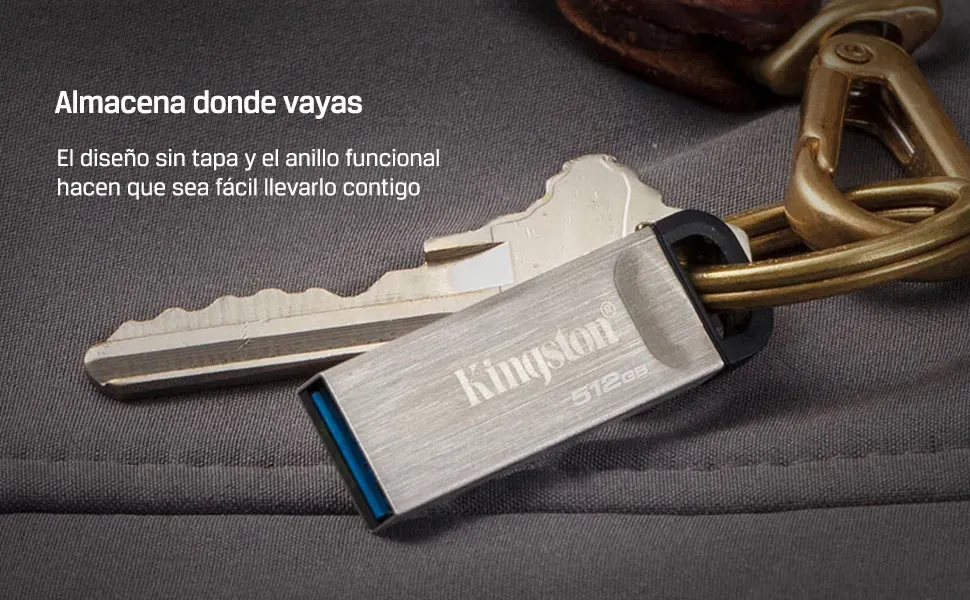 KINGSTON DATATRAVELER KYSON 512 GB 3.2 GEN 1 - 5
