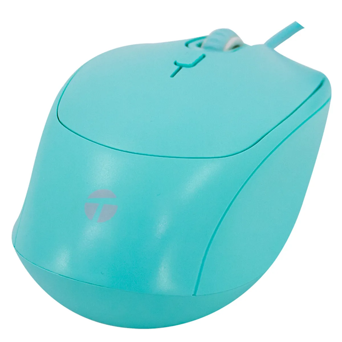 MOUSE ÓPTICO TEROS TE-1227S USB 1600 DPI 4 BOTONES COLOR VERDE PARA PC Y LAPTOP - 2