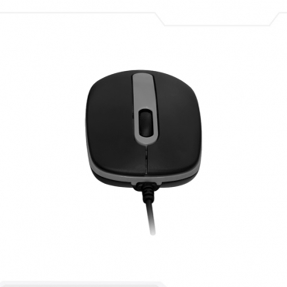 MOUSE ÓPTICO TEROS TE-1222S USB 1600 DPI 4 BOTONES NEGRO PARA PC Y LAPTOP - 5