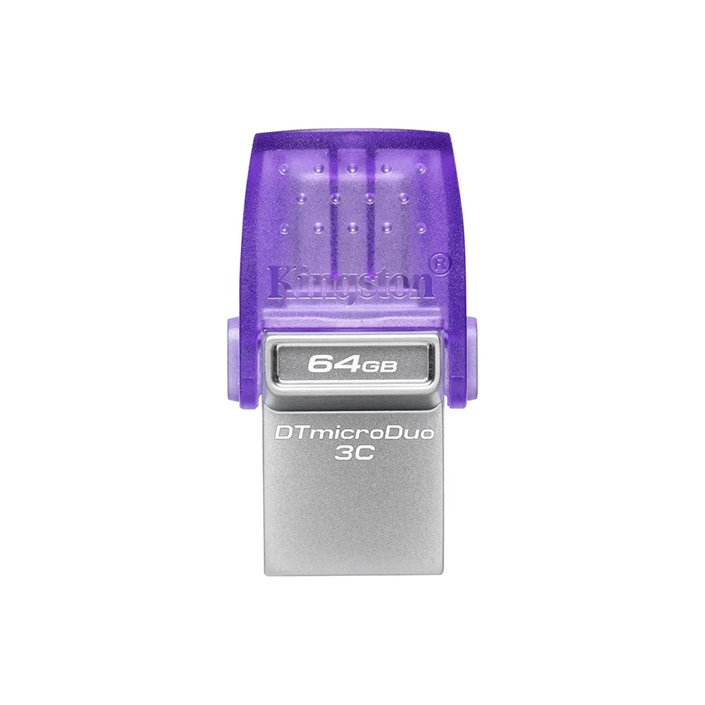 MEMORIA USB KINGSTON DATATRAVELER MICRODUO 3C 64GB USB 3.2 GEN 1 USB-C DTDUO3CG3/64GB - 3