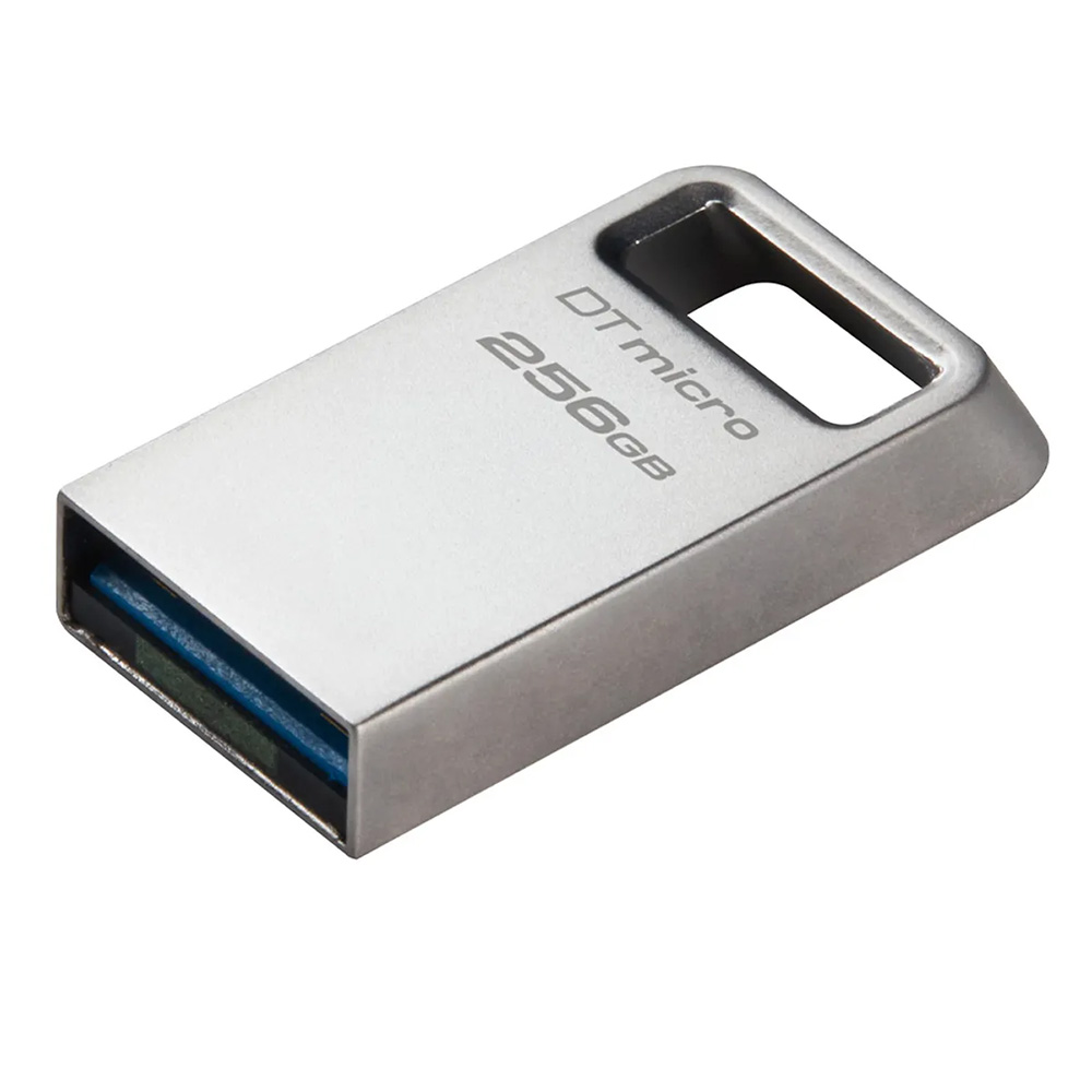 USB KINGSTON DATATRAVELER MICRO 256GB USB 3.2 GEN 1 METÁLICA ULTRAPORTÁTIL DTMC3G2/256GB - 3