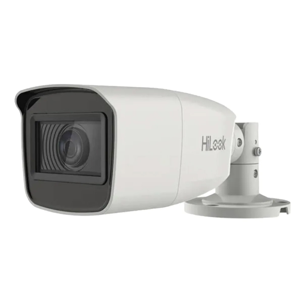 CÁMARA DE SEGURIDAD TUBO 4MP METÁLICA LENTE 2.8MM HL-THC-B340-VF HD EXTERIOR - 1