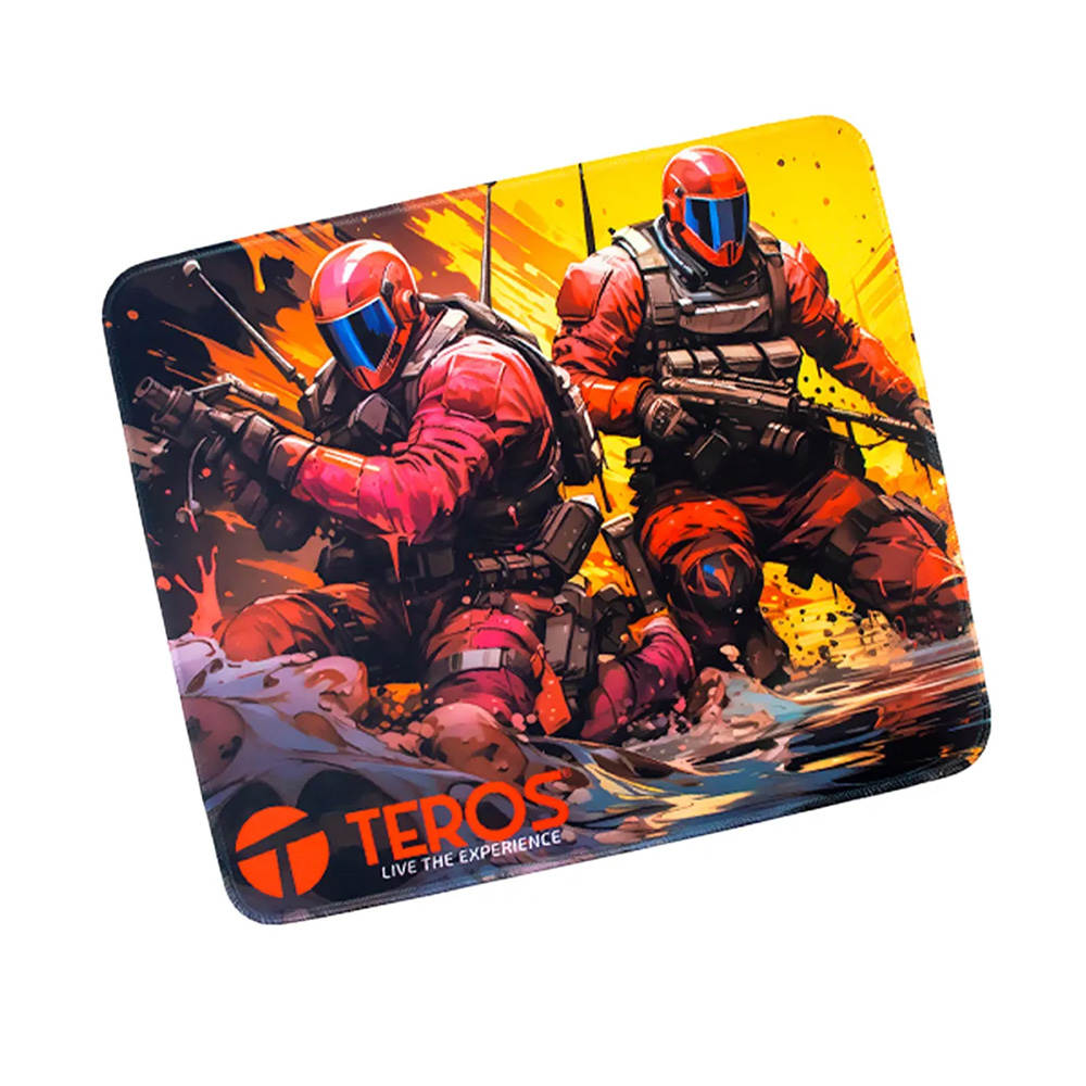 PAD MOUSE TEROS ( TE-3019S ) 320 X 270 X 3 MM - DISEÑO IMPRESO - 3