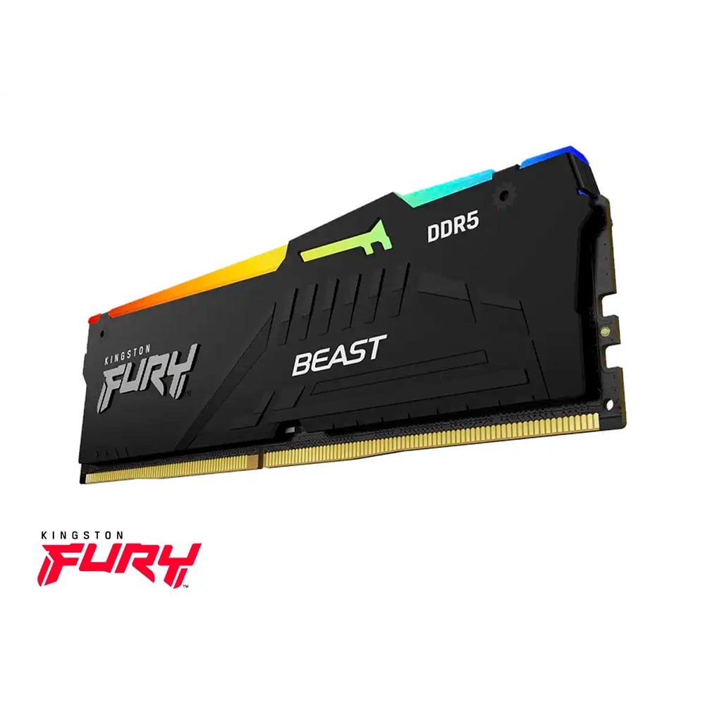 MEMORIA RAM KINGSTON FURY BEAST 16GB DDR5 5600MT/S CL40 KF556C40BBA-16 - 2