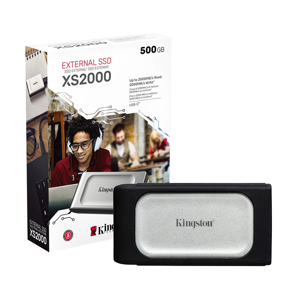KINGSTON SXS2000500G SSD DISCO SÓLIDO EXTERNO 500GB USB-C - 1