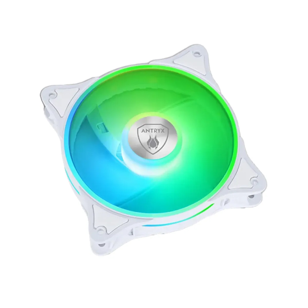 COOLER PARA CASE ANTRYX CHROME STORM DF310 WHITE 120MM ARGB LED SILENCIOSO AFC-CSDF310W - 3