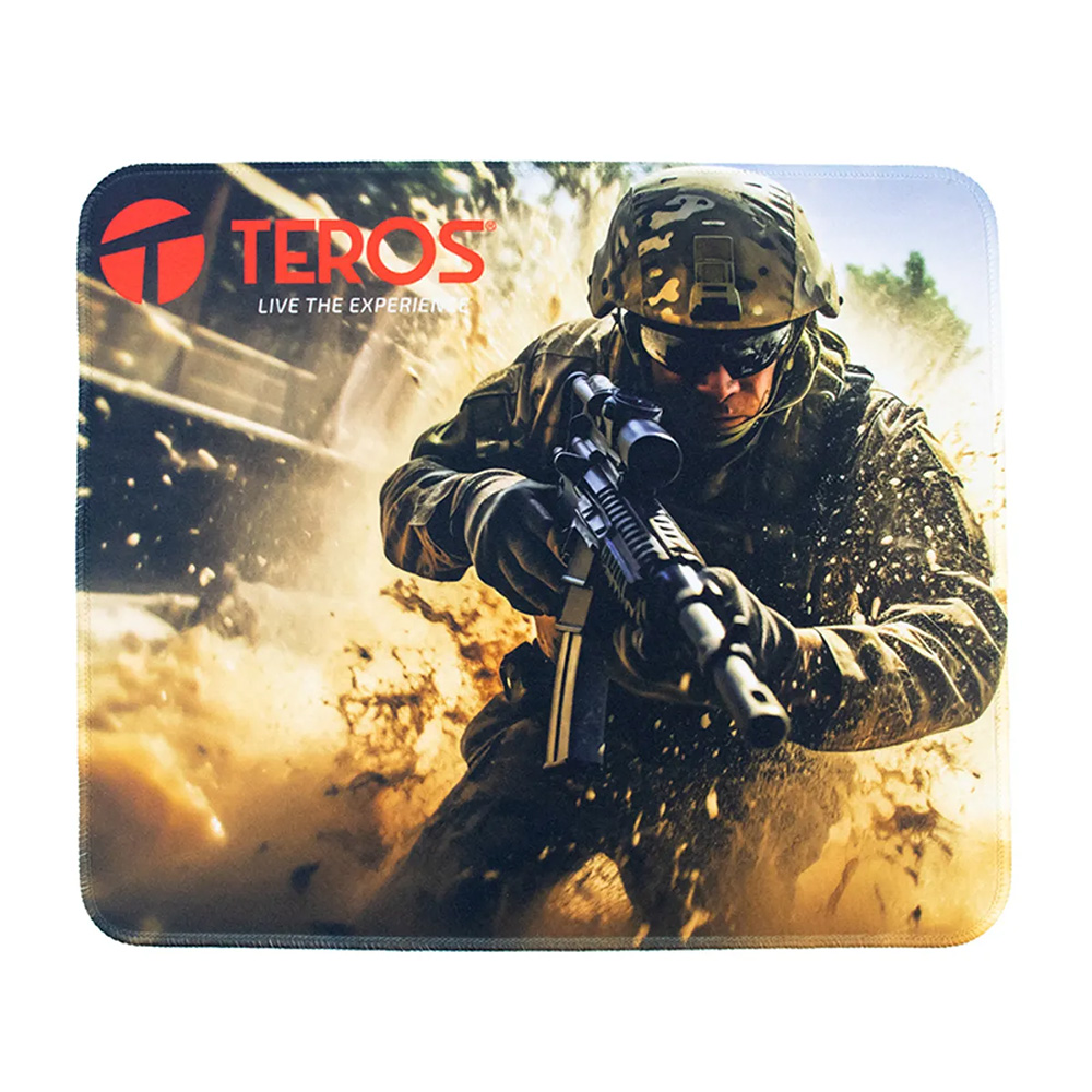 MOUSEPAD TEROS TE-3018S, DISEÑO IMPRESO 320 X 270 X 3 MM ANTIDESLIZANTE GAMING - 1