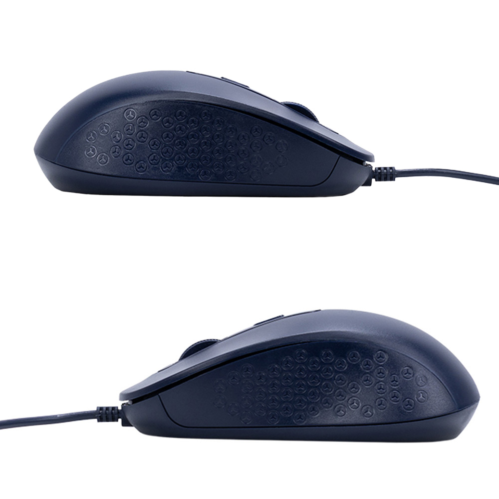 MOUSE ÓPTICO TEROS TE-1243S USB 2000 DPI 4 BOTONES AZUL - 5