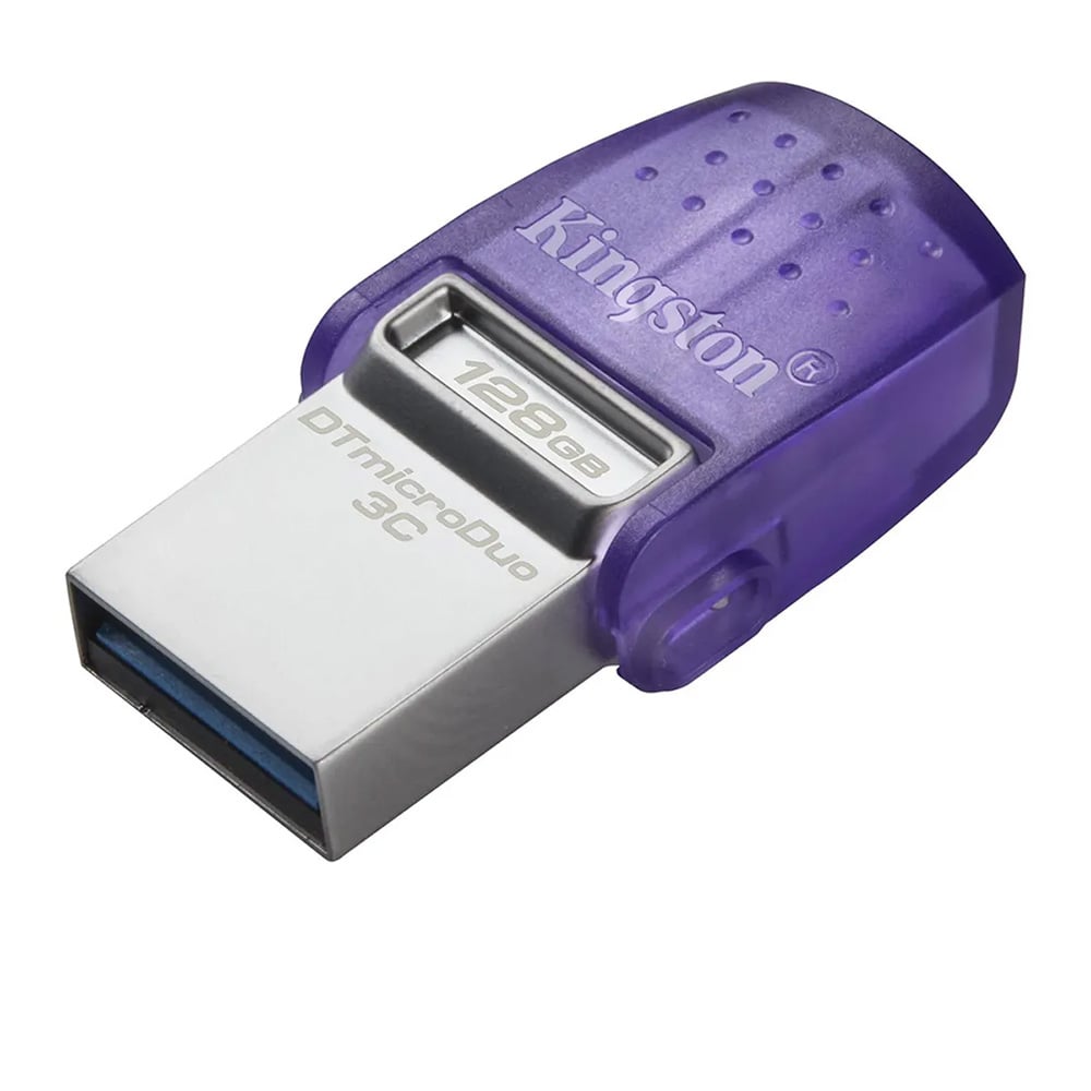MEMORIA USB KINGSTON DATATRAVELER MICRODUO 128GB USB-A + USB-C DUAL USB 3.2 - 3