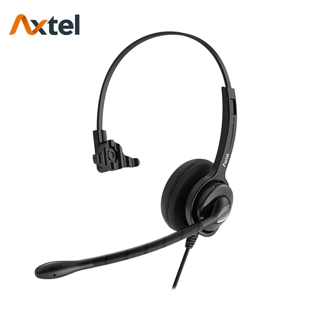 AURICULAR AXTEL MS2-UC MONO USB-A CON MICRÓFONO Y CANCELACIÓN DE RUIDO PARA CALL CENTER AXH-MS2M - 1