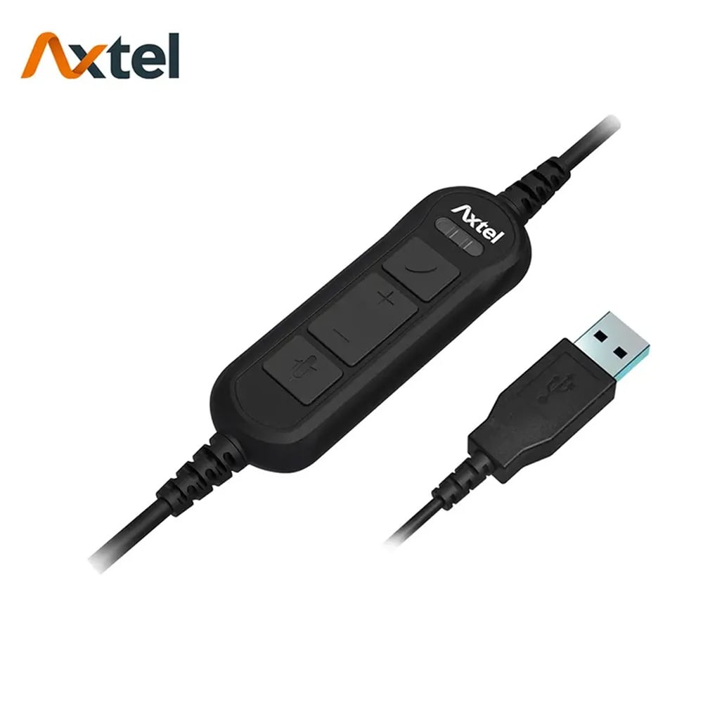 AURICULAR AXTEL MS2-UC MONO USB-A CON MICRÓFONO Y CANCELACIÓN DE RUIDO PARA CALL CENTER AXH-MS2M - 3