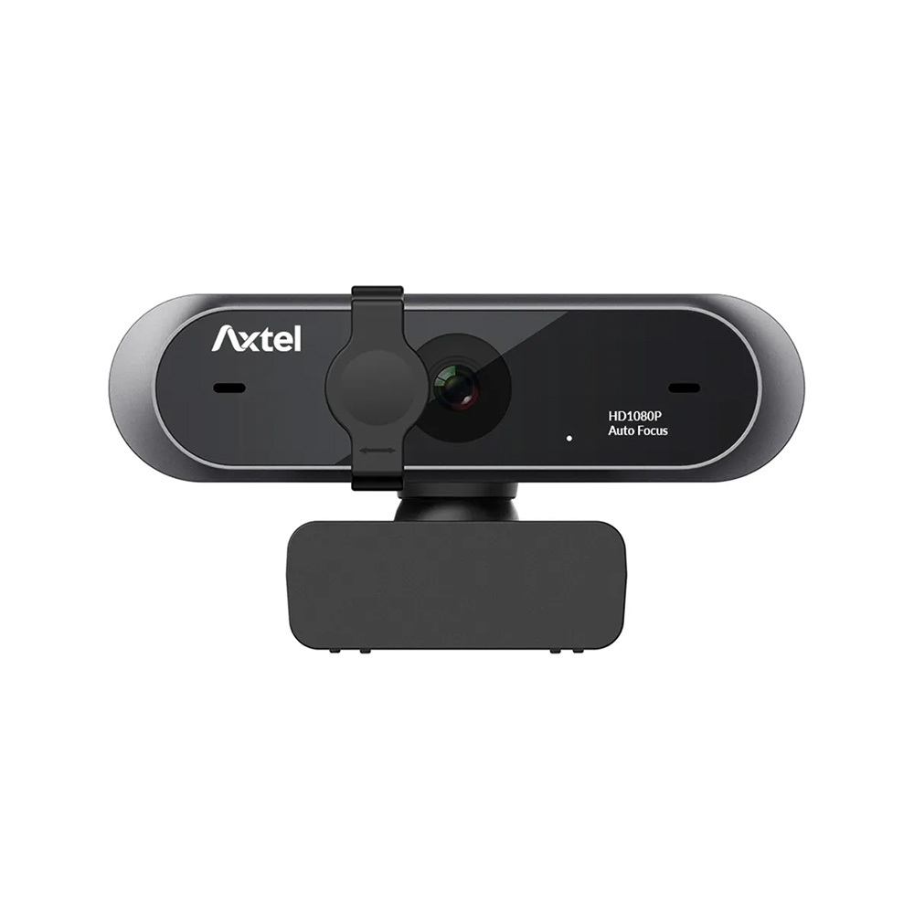 WEBCAM AXTEL FULL HD 1080P USB CON MICRÓFONO, ENFOQUE AUTOMÁTICO, REDUCCIÓN DE RUIDO PARA PCLAPTOP - 1