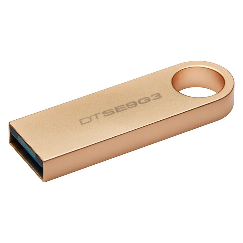 MEMORIA USB 64GB KINGSTON DATATRAVELER SE9 G3 METAL GOLD USB 3.2 DTSE9G3/64GB - 1
