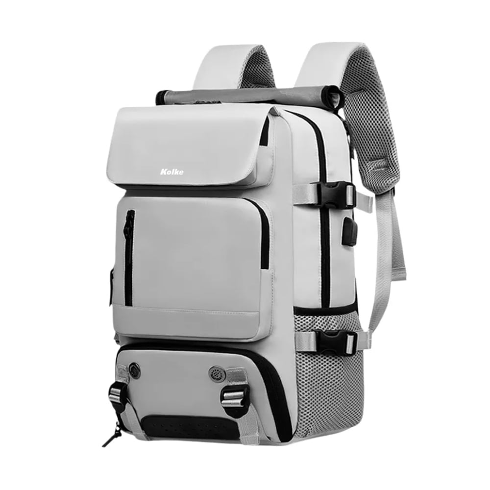 MOCHILA PARA NOTEBOOK HIKES KVM-720-GRY GRIS - 1