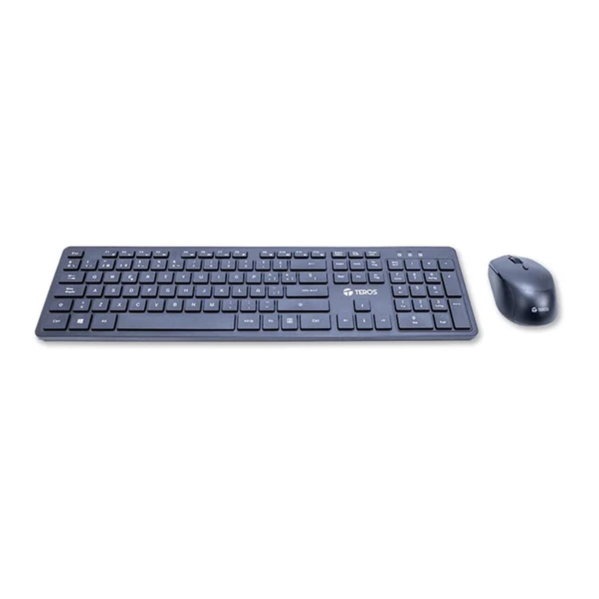 KIT TECLADO Y MOUSE INALÁMBRICO TEROS TE-5013S NEGRO - 1