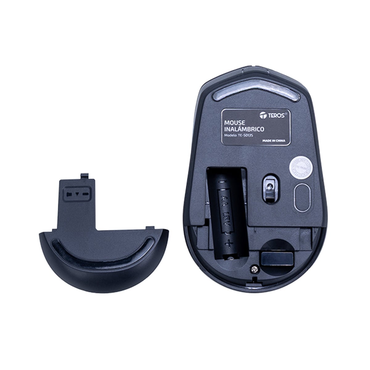 KIT TECLADO Y MOUSE INALÁMBRICO TEROS TE-5013S NEGRO - 5
