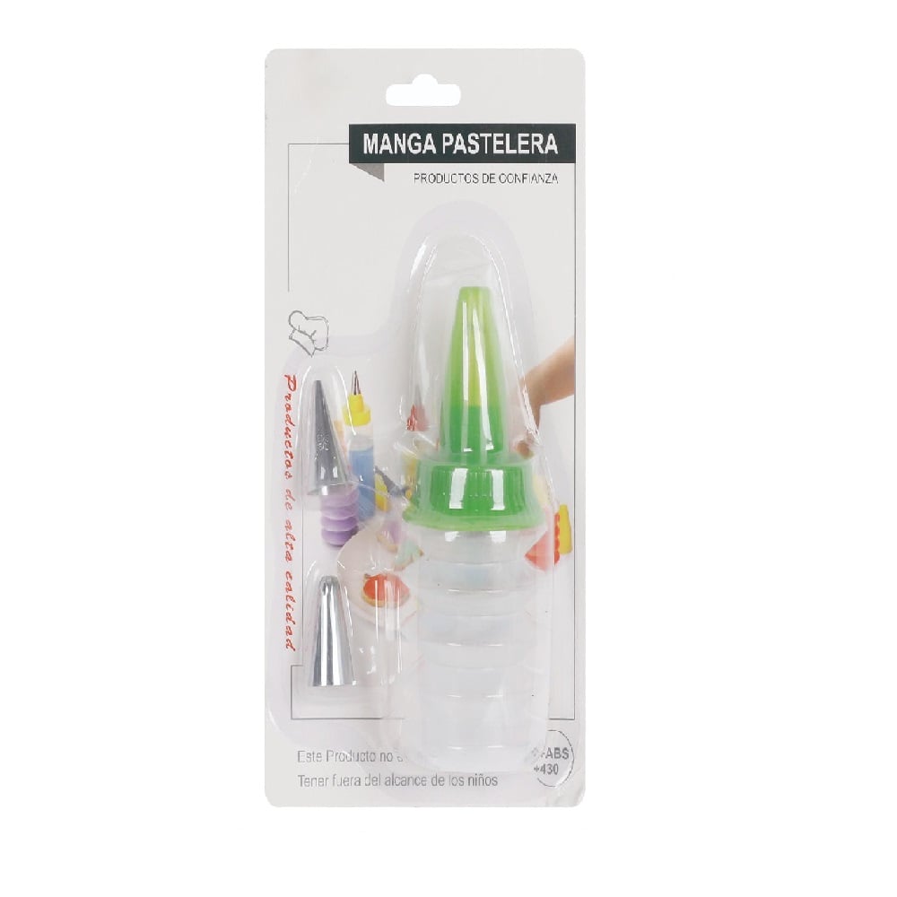 SET DE 3 BOTELLAS DECORATIVAS PARA REPOSTERIA - 1