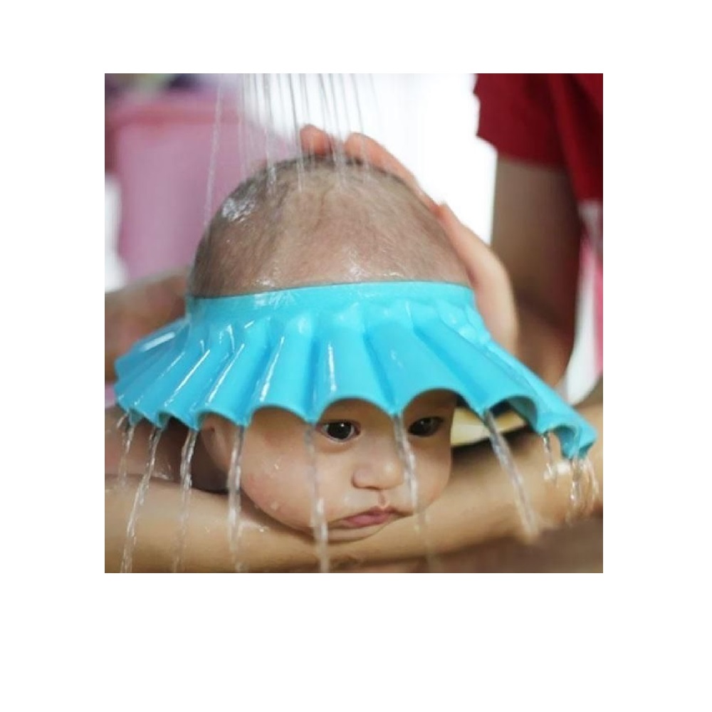 GORRO PROTECTOR DE BAÑO PARA BEBÉ - 2