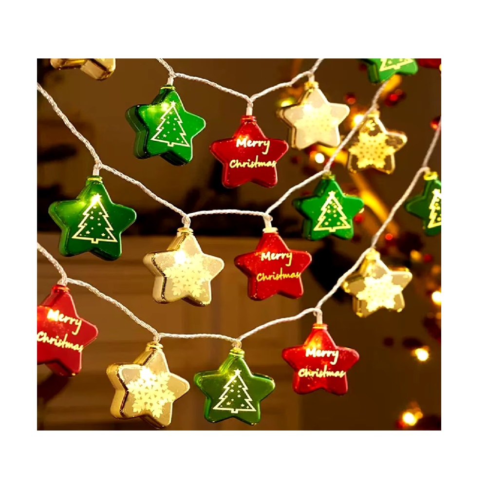 JUEGO DE LUCES NAVIDEÑAS MODELO VARIADOS - 1