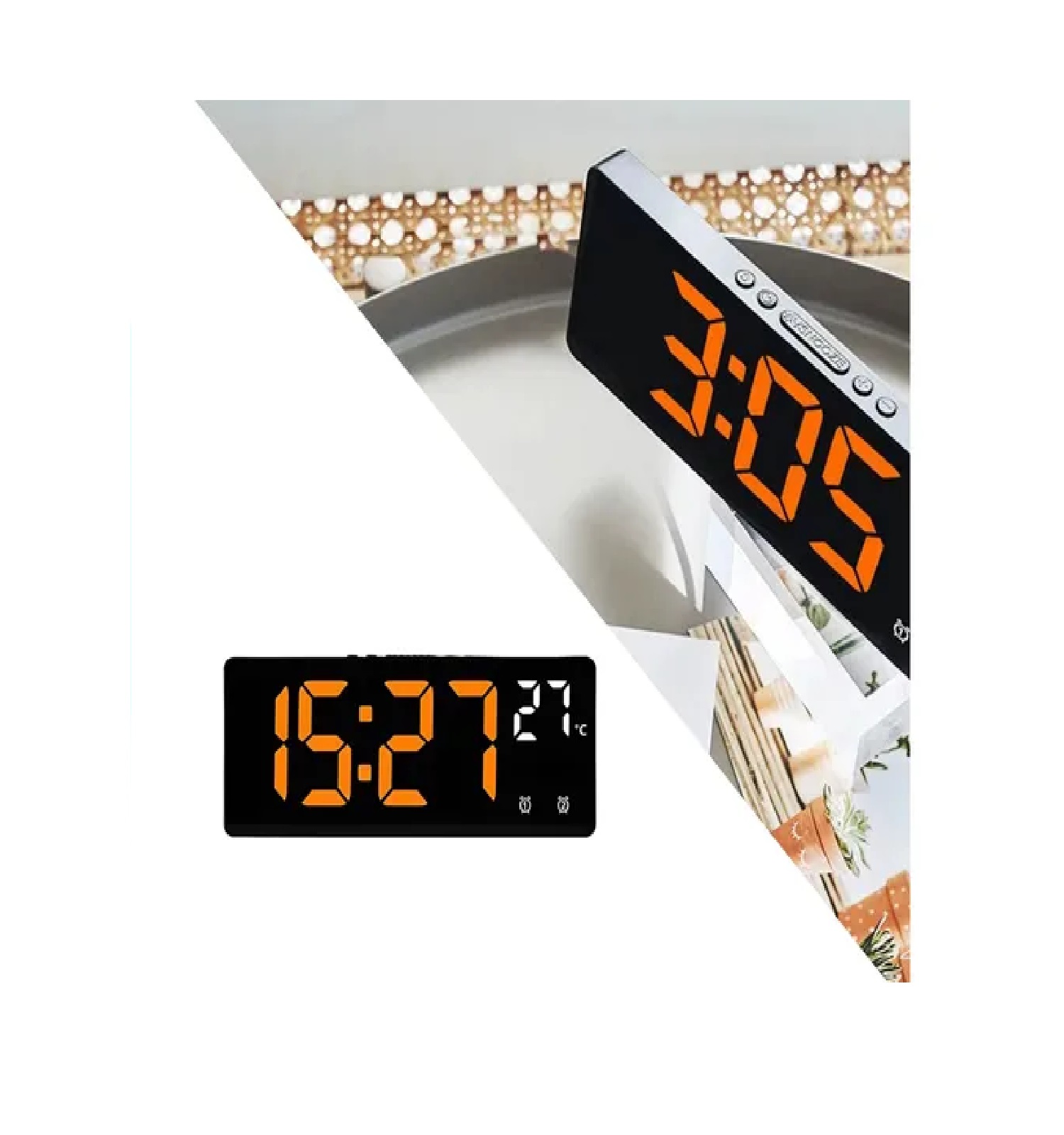 RELOJ DE PARED LED DIGITAL - 4