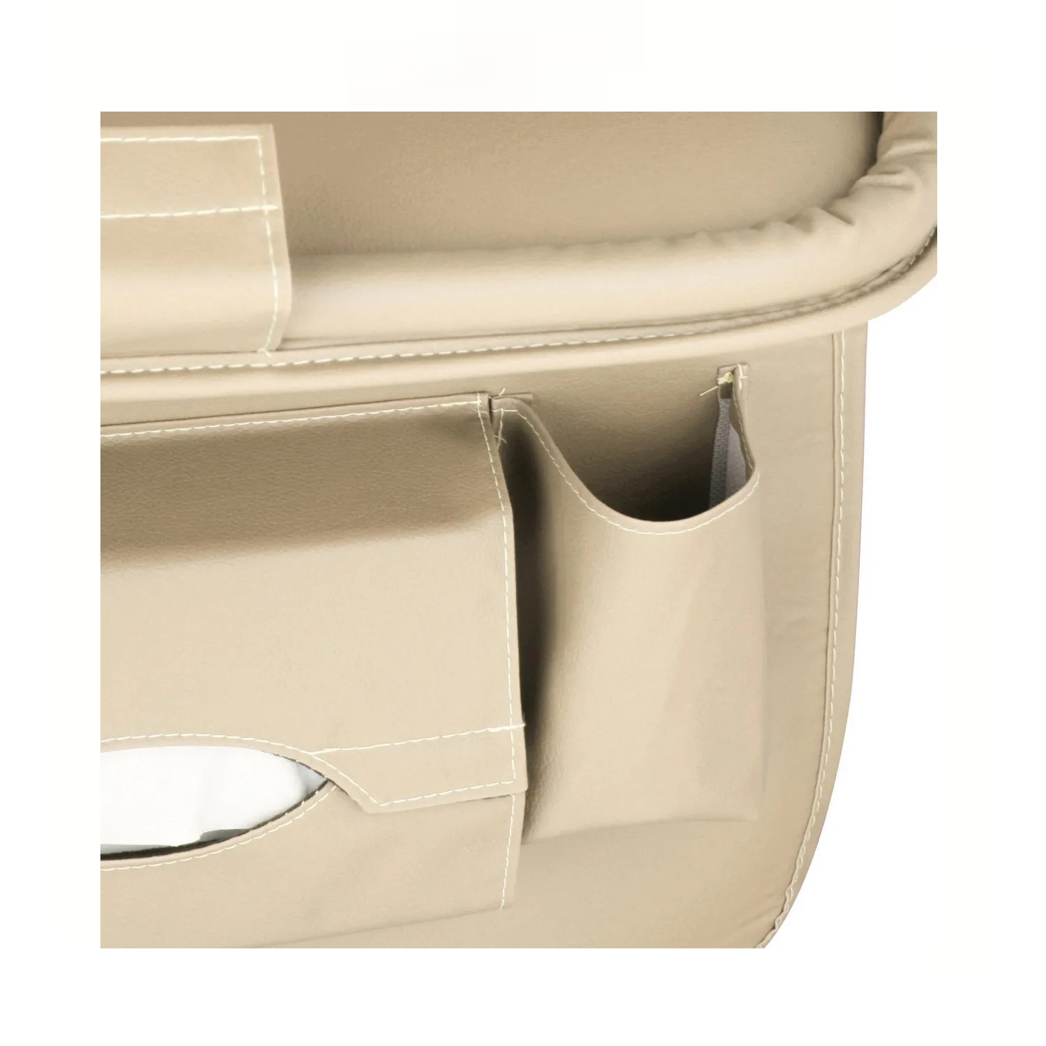 ORGANIZADOR PARA ASIENTO DE AUTO COLOR MARRÓN - 6