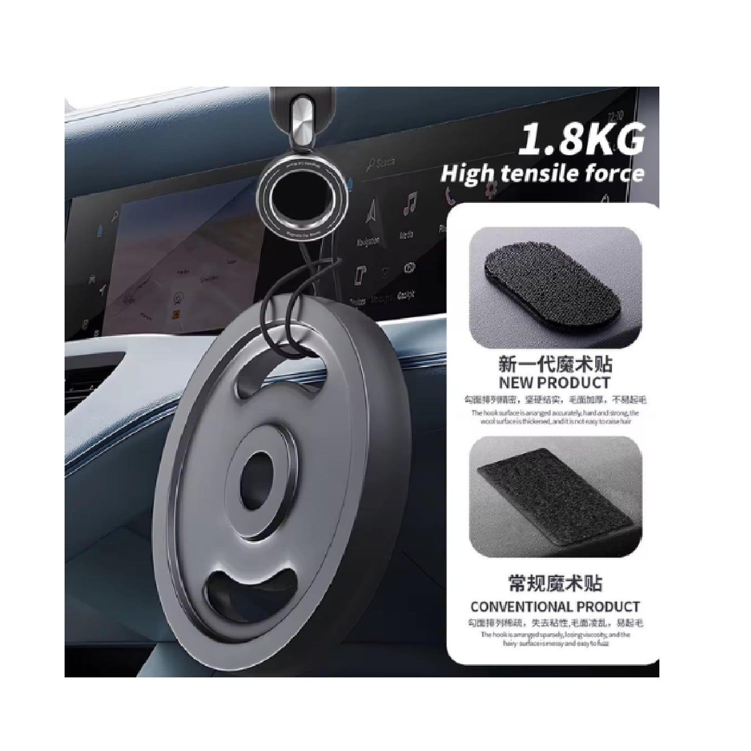 SOPORTE MAGNÉTICO DE SMARTPHONE PARA AUTO - 3