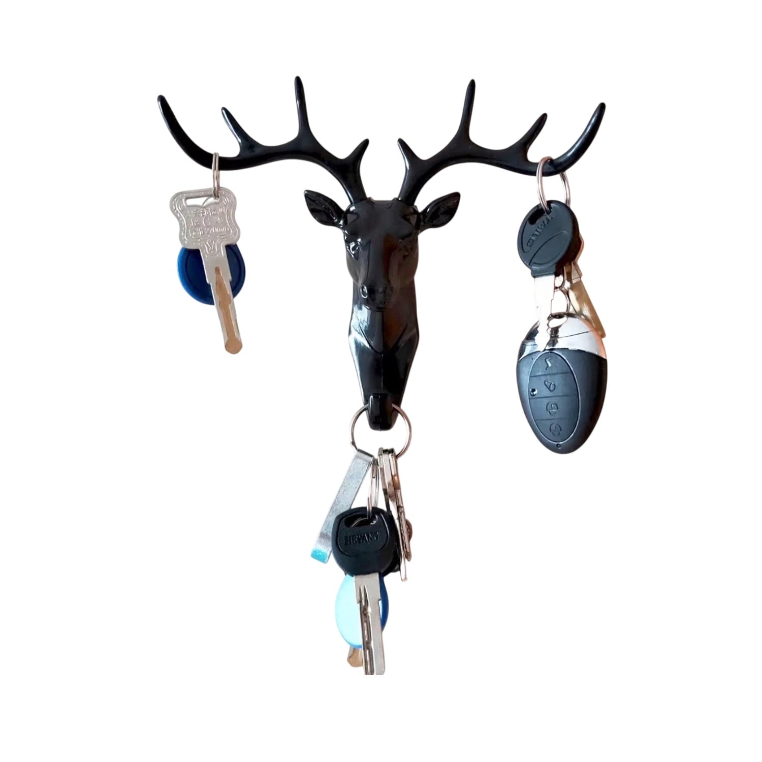 PORTA LLAVES DE PARED DISEÑO CIERVO - 1