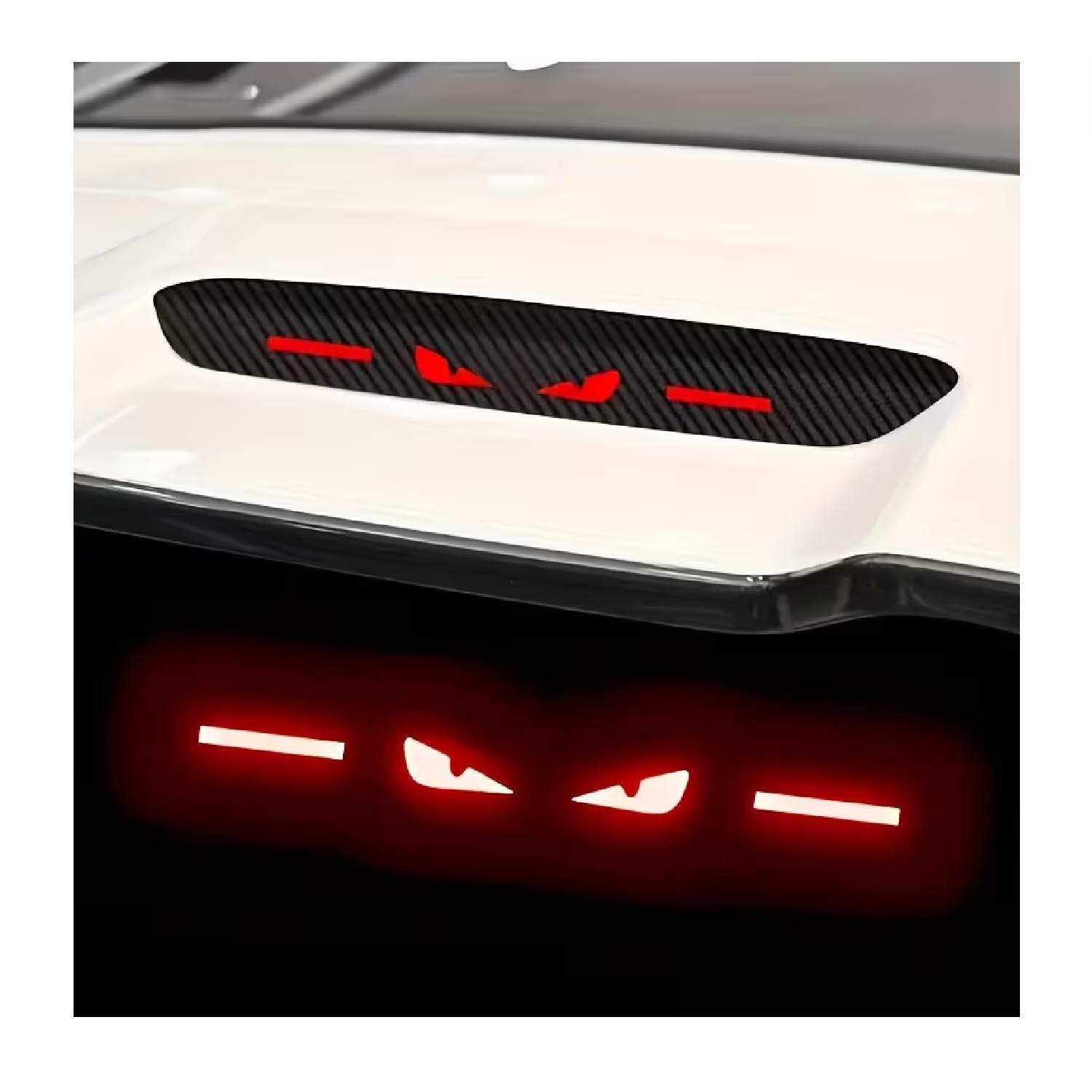 ADHESIVO ELEGANTE PARA LUZ DE FRENO DE AUTO TM - 3