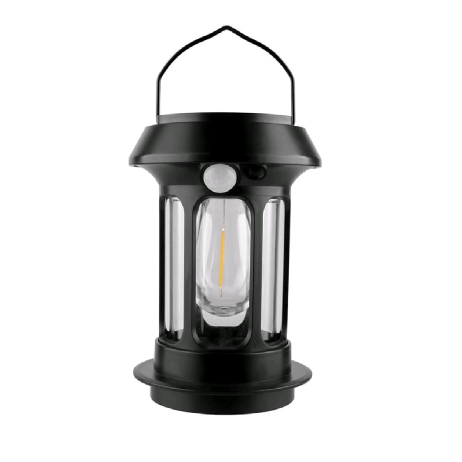 LÁMPARA FAROL SOLAR LED PARA INTERIORES Y EXTERIORES - 1