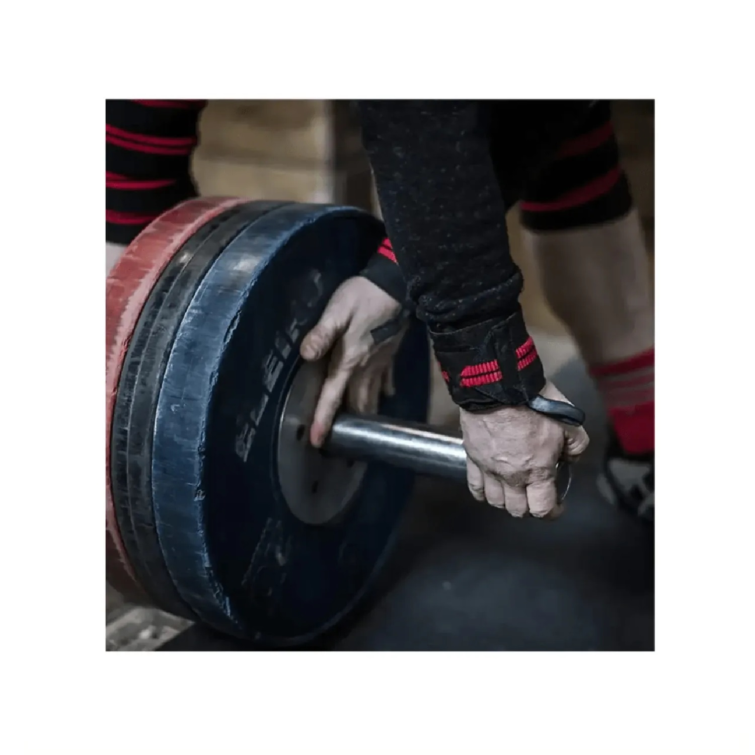 MUÑEQUERAS DE COMPRESIÓN PARA LEVANTAMIENTO DE PESAS Y ENTRENAMIENTO EN GYM PAR - 4