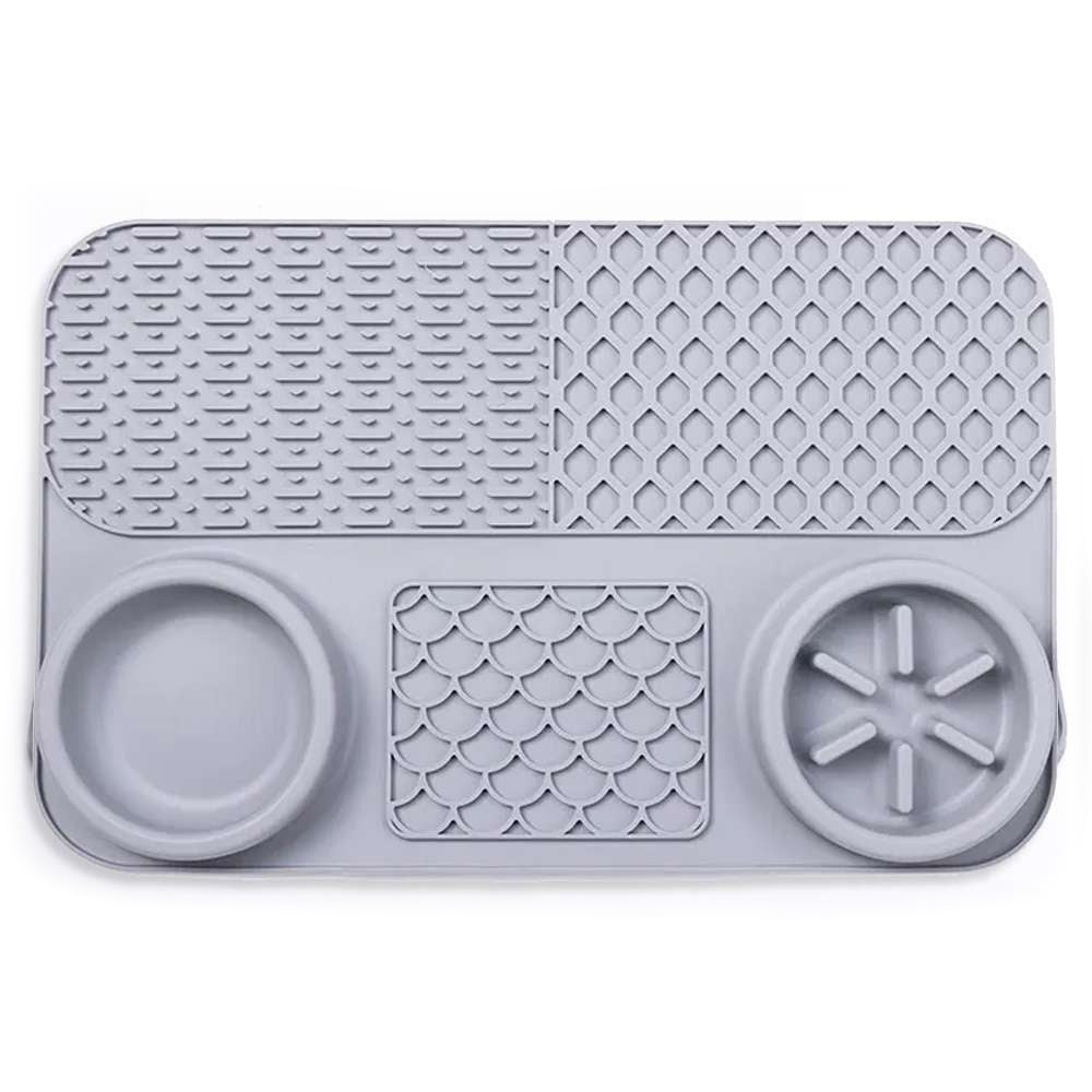 COMEDERO ANTI ANSIEDAD, ANTIDESLIZANTE, INTERACTIVO PARA PERROS LICK MAT - 1