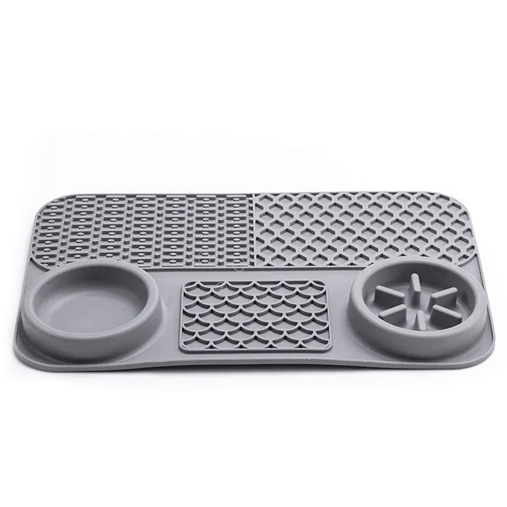 COMEDERO ANTI ANSIEDAD, ANTIDESLIZANTE, INTERACTIVO PARA PERROS LICK MAT - 3