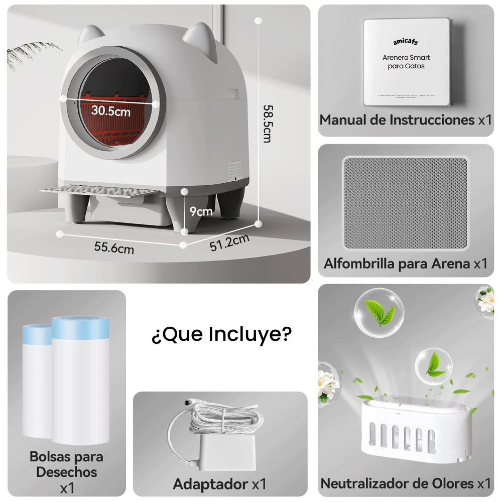 ARENERO AUTOMÁTICO SMART AMICATS - 8