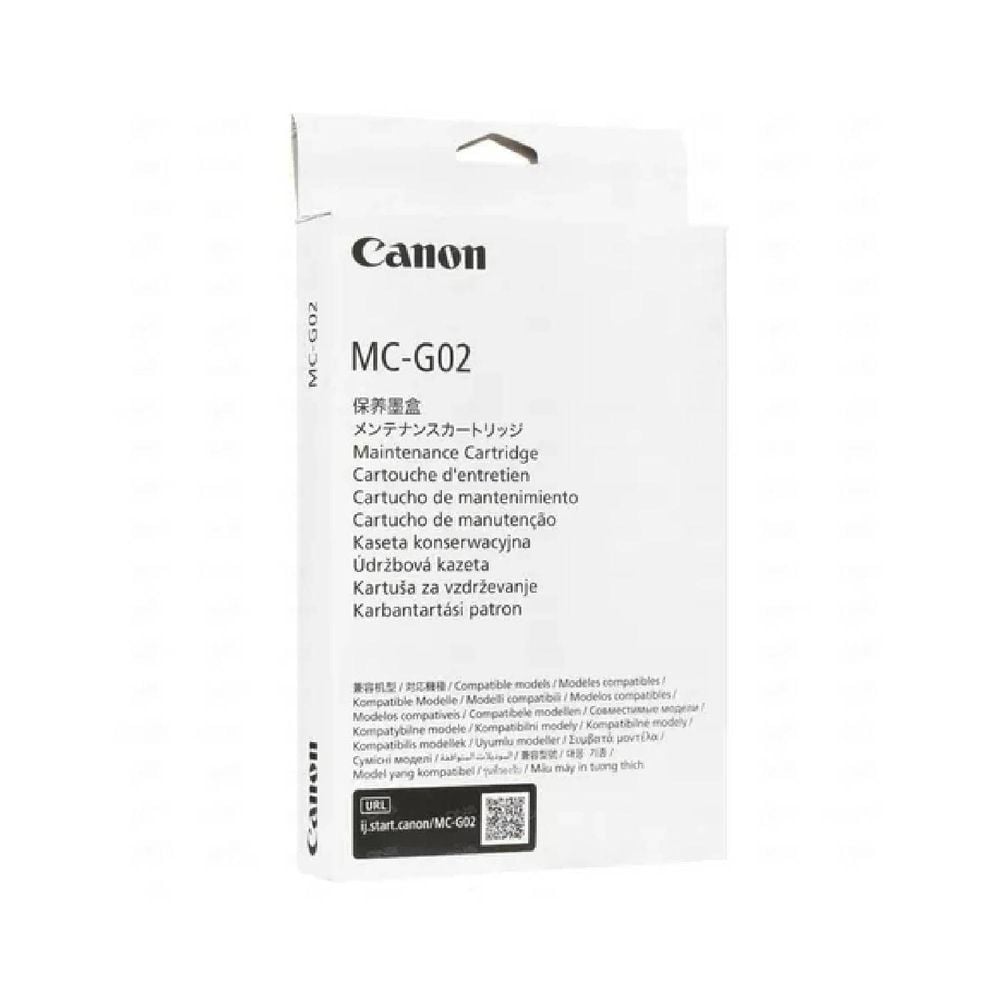 CAJA CANON MC-G02 MANTENIMIENTO G2160 G3160 MC G02 MCG02 ORIGINAL - 1
