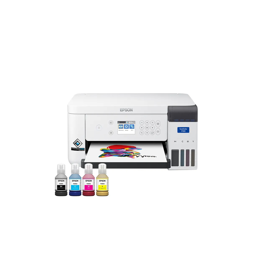 IMPRESORA EPSON F170 DE SUBLIMACION A4 SISTEMA CONTINUO FABRICA WIFI USB LAN - 1