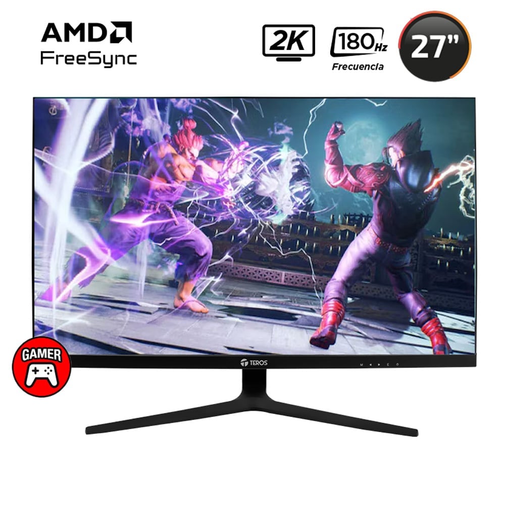 Monitor GAMING Teros 2769G 27' QHD IPS 180Hz 1MS 1440p RGB FREESYNC - 1