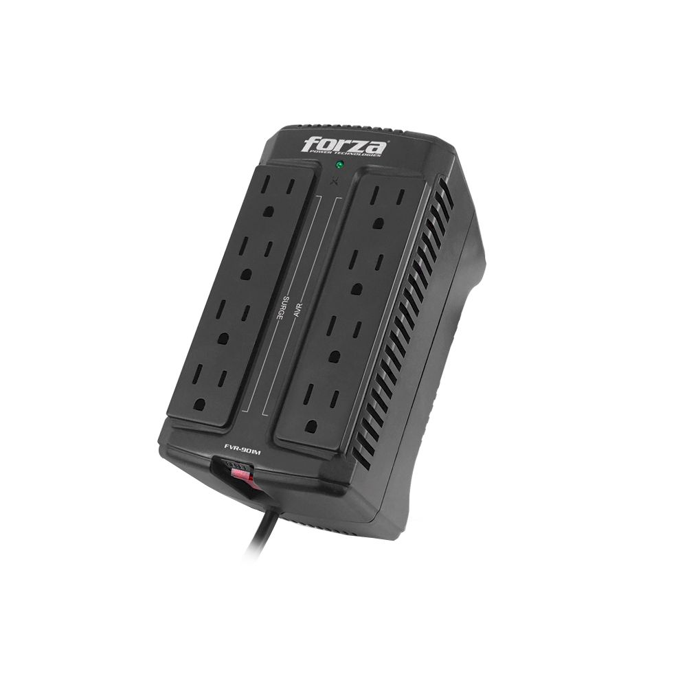 ESTABILIZADOR FORZA FVR-902 900VA/450W, 8 NEMAS, PROTECCION NIVEL 4 - 3