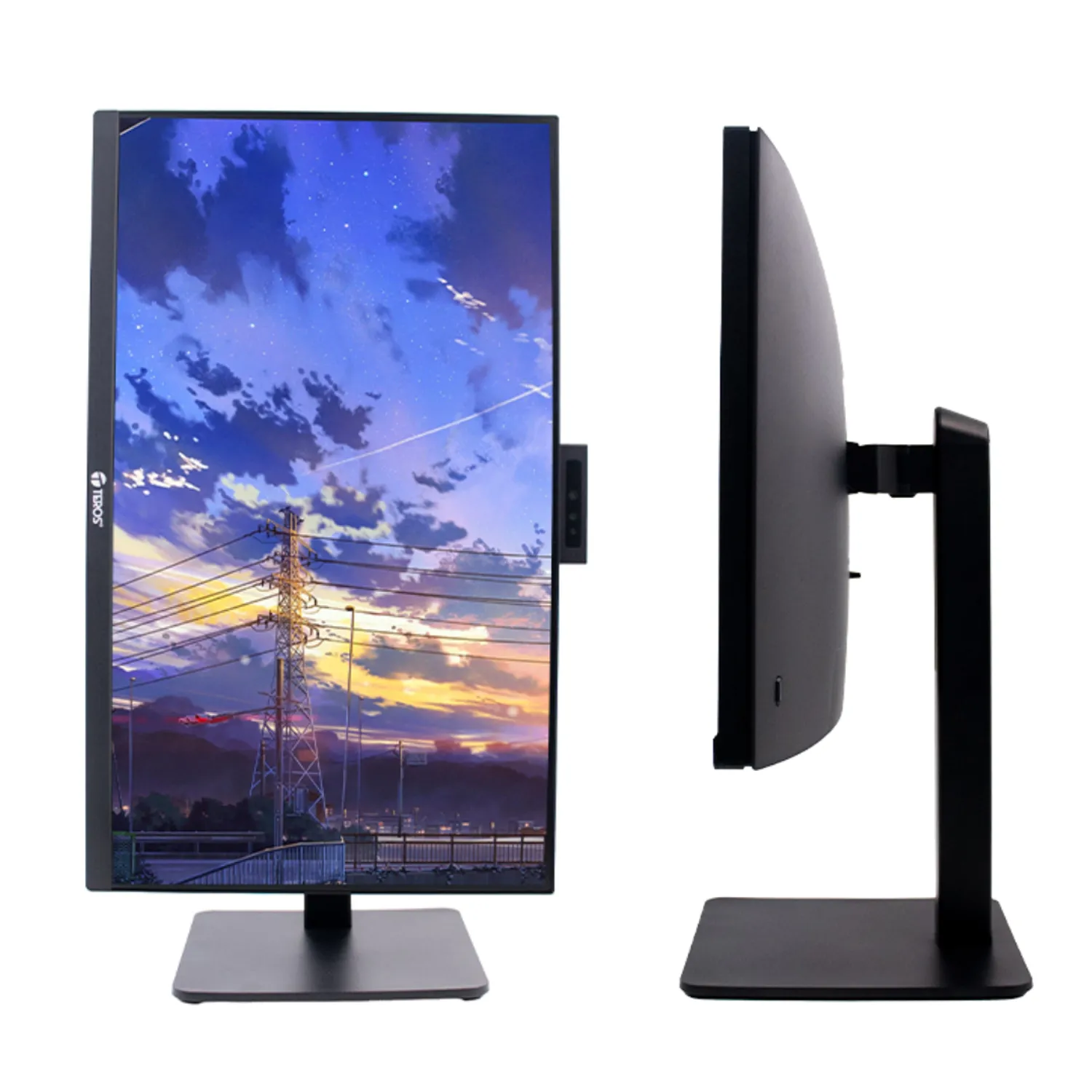 MONITOR GAMING TEROS TE-2416CS 23.8' IPS 2560 X 1440 100HZ 1MS HDMI DP PARLANTE - 4