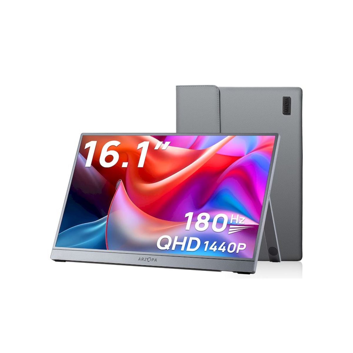 MONITOR PORTÁTIL ARZOPA Z3FC 16.1" 2.5K 180HZ IPS USB C HDMI DEX - 1