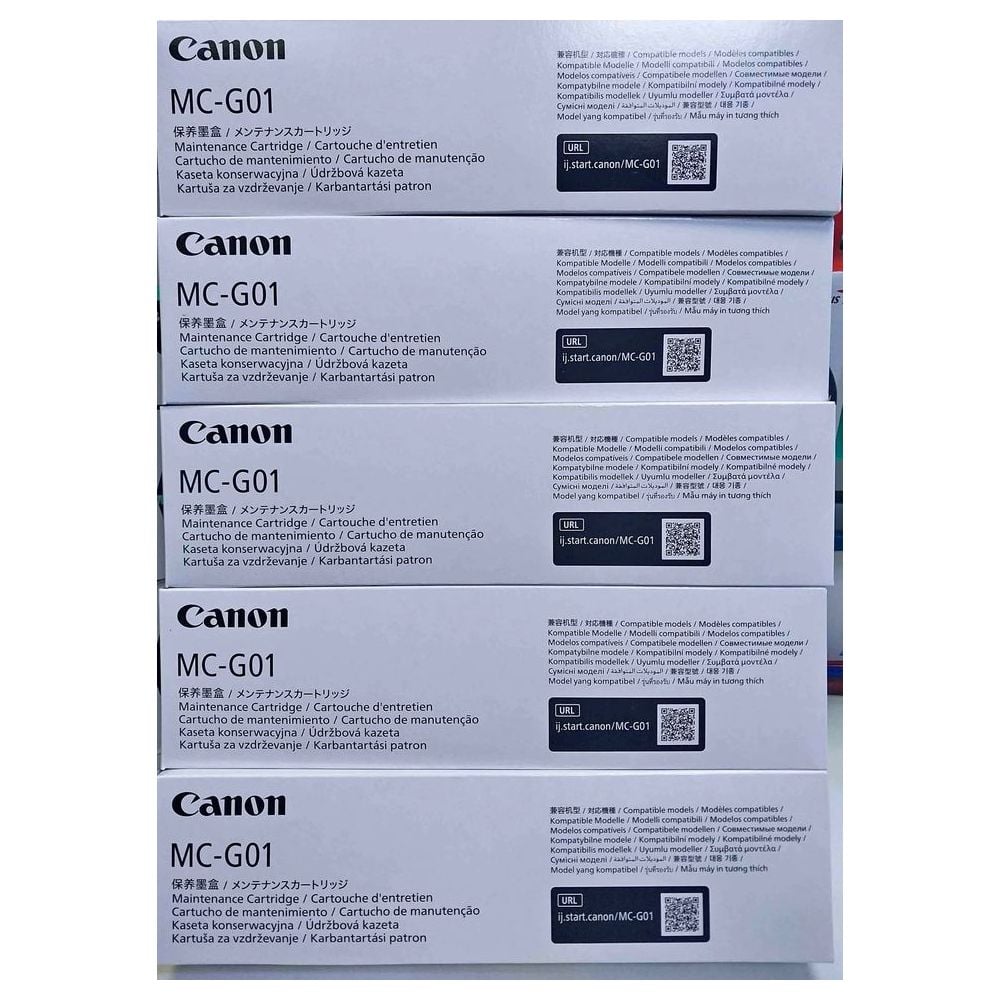 CAJA CANON MC-G01 MANTENIMIENTO GX5010 GX6010 GX7010 MC G01 MCG01 CAJA DE MANTENIMIENTO - 4