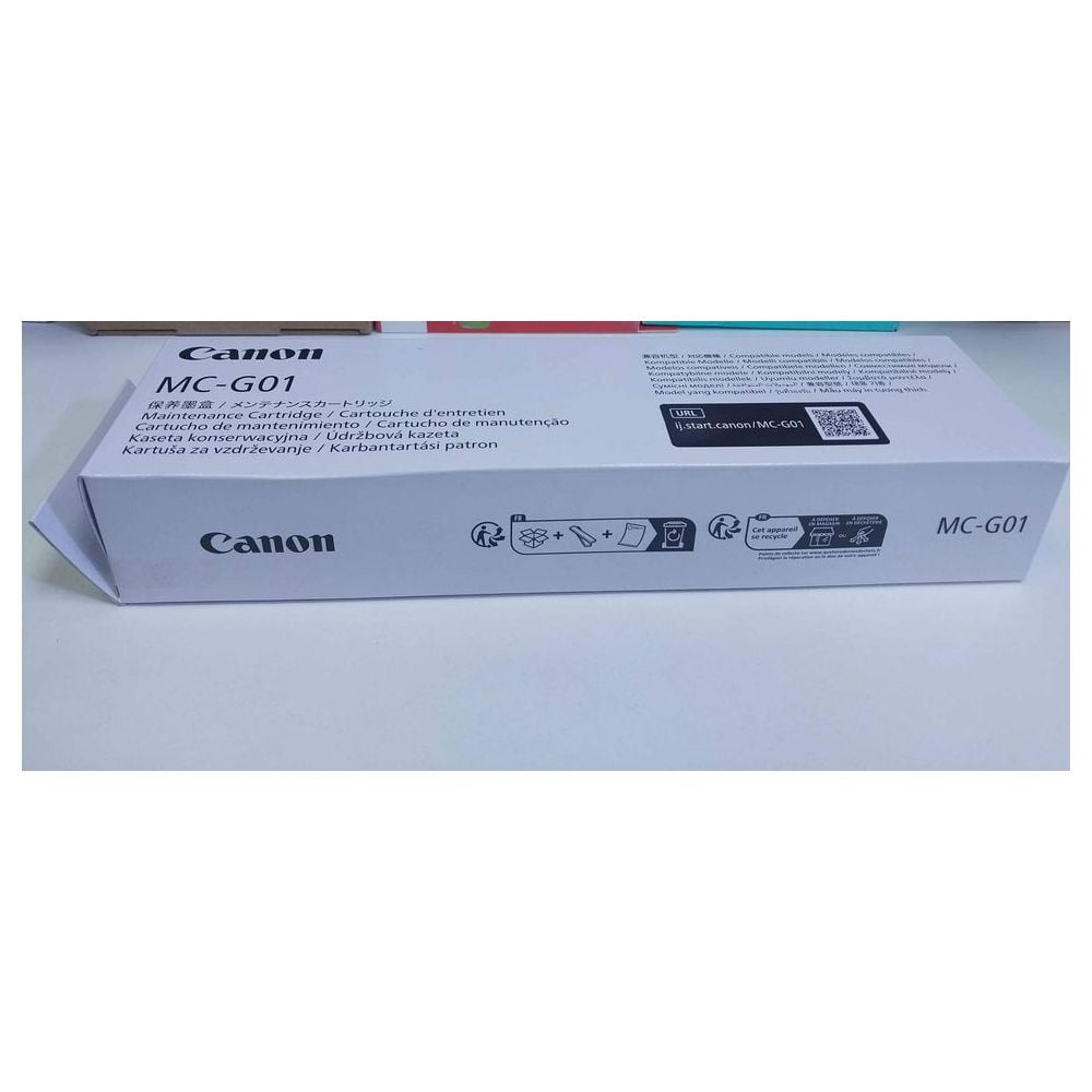 CAJA CANON MC-G01 MANTENIMIENTO GX5010 GX6010 GX7010 MC G01 MCG01 CAJA DE MANTENIMIENTO - 5