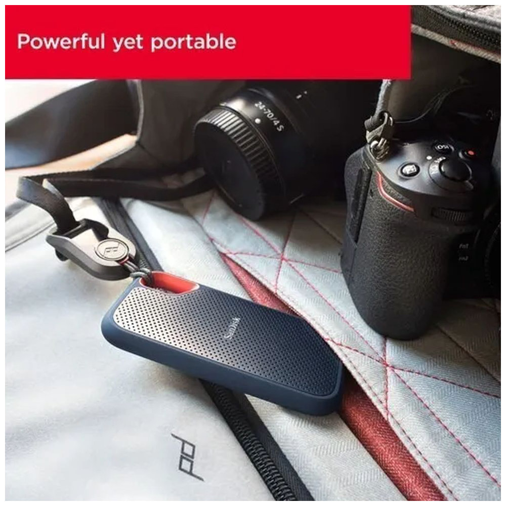 DISCO SSD EXTERNO SANDISK EXTREME 4TB RESISTENTE AL AGUA DISCO EXTERNO SSD SANDISK E61 DISCO PORTATIL - 2