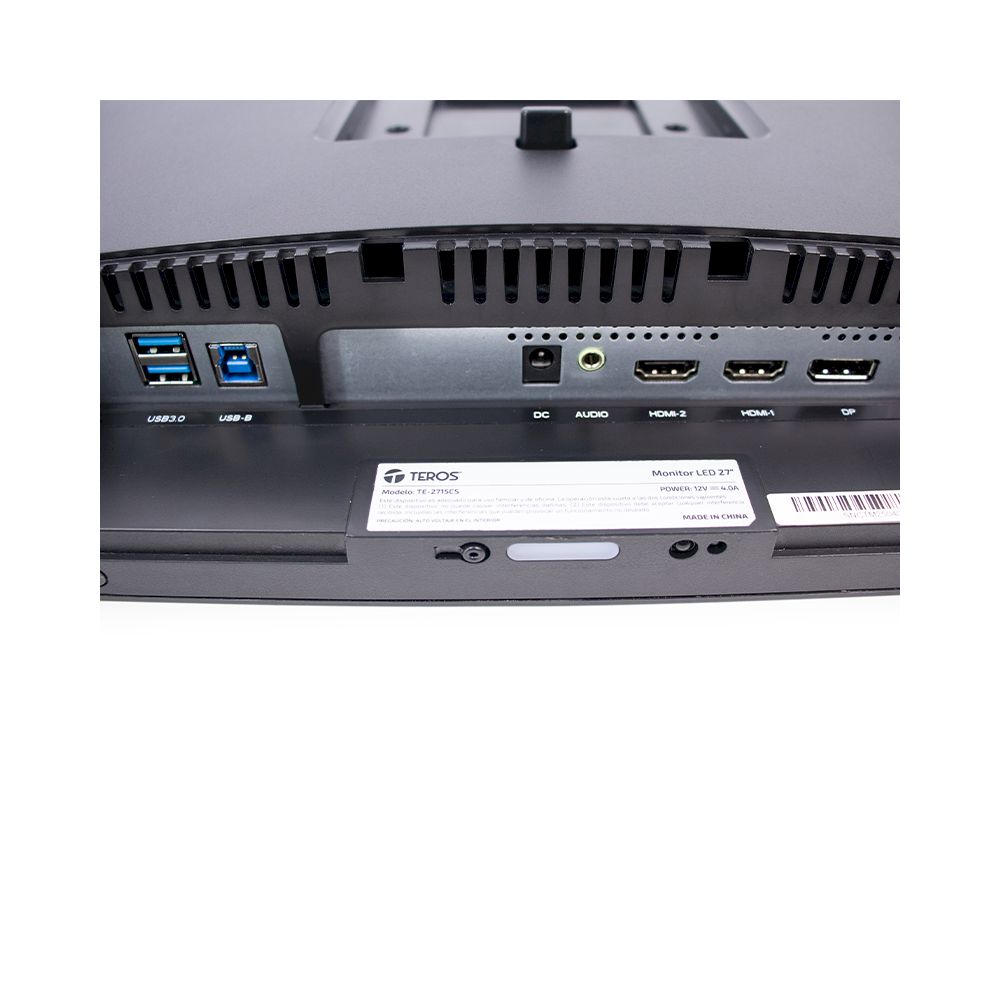 MONITOR TEROS TE-2715CS 27' IPS 2K QHD 100HZ 1MS HDMI DISPLAYPORT CON PARLANTES WEBCAM MICROFONO - 7