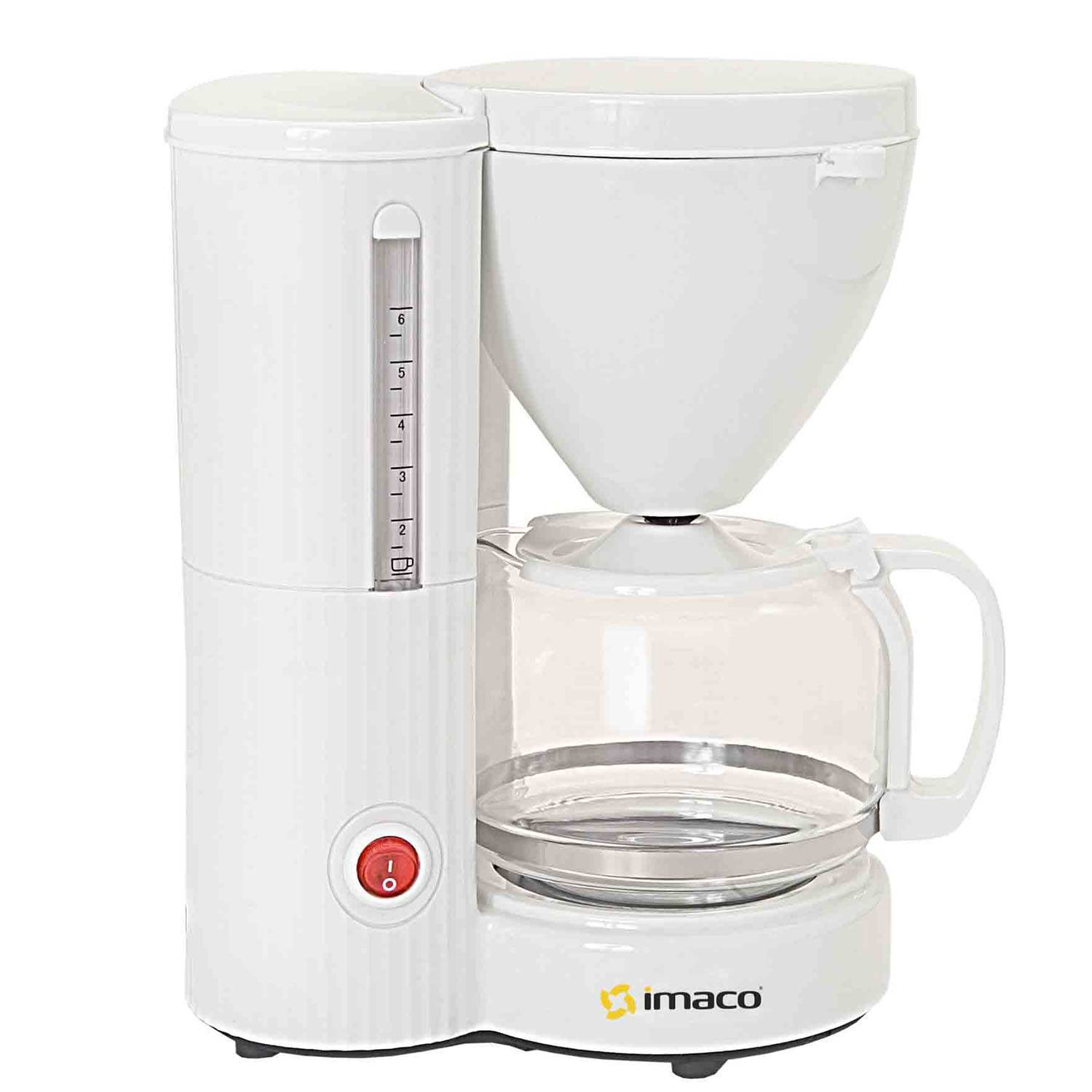 CAFETERA ELECTRICA 6-8 TAZAS IMACO ICM608 BLANCO - 1