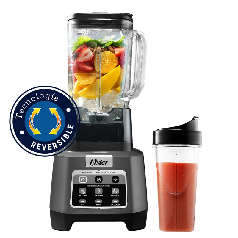 LICUADORA PRO XTREME MIX OSTER BLSTXPG BGW 053 TECNOLOGÍA REVERSIBLE Y VASO BLEND N GO - 1