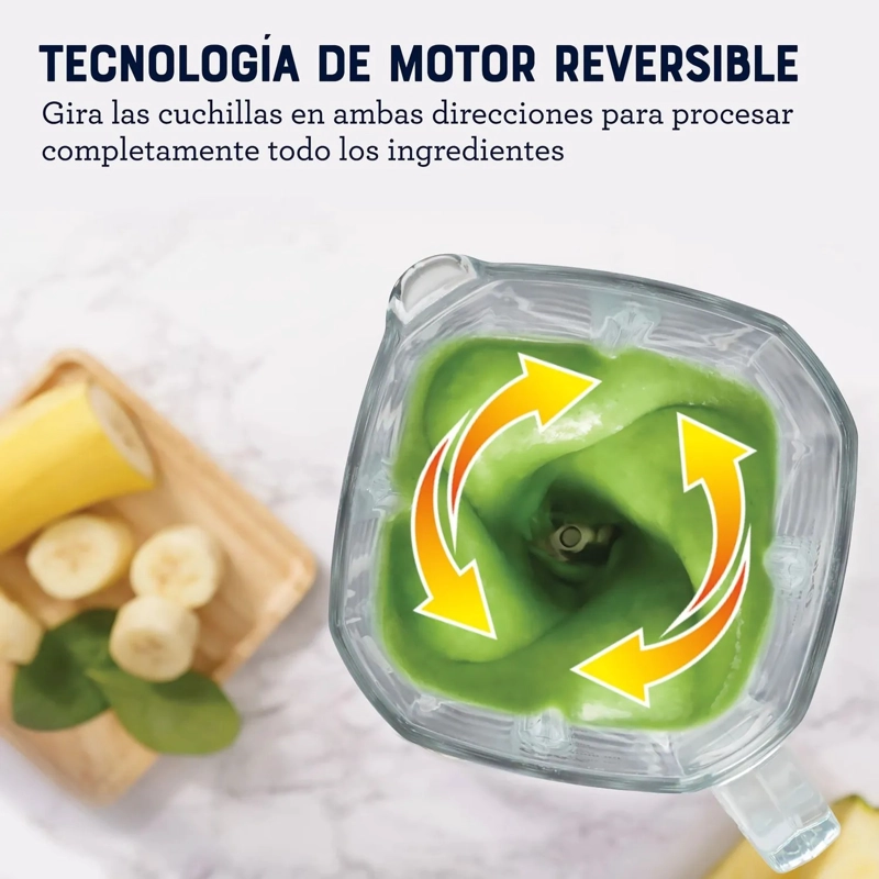 LICUADORA PRO XTREME MIX OSTER BLSTXPG BGW 053 TECNOLOGÍA REVERSIBLE Y VASO BLEND N GO - 9