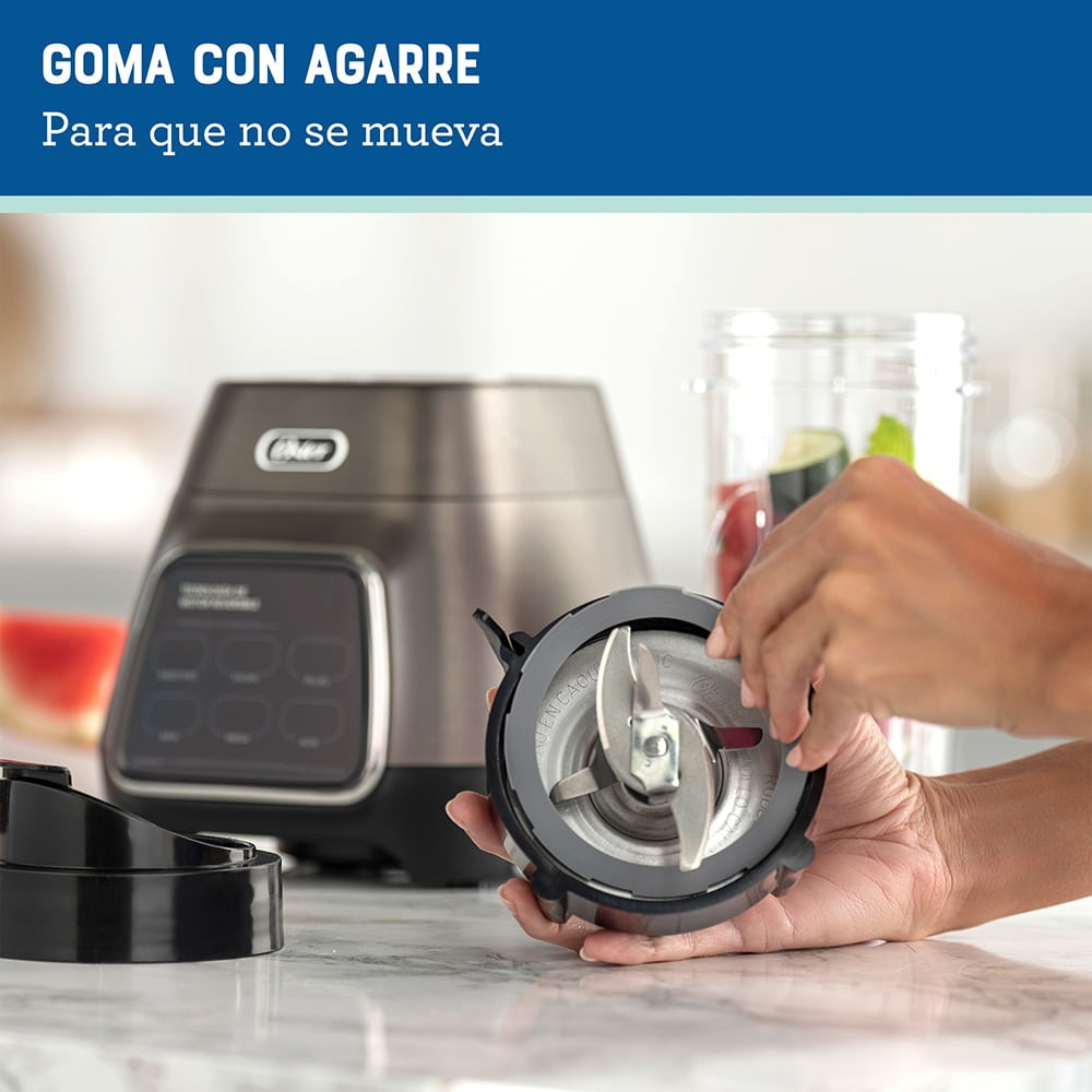 LICUADORA OSTER BLSTPYG1312XBG PANTALLA TÁCTIL Y VASO BLEND-N-GO 1.5L - 5