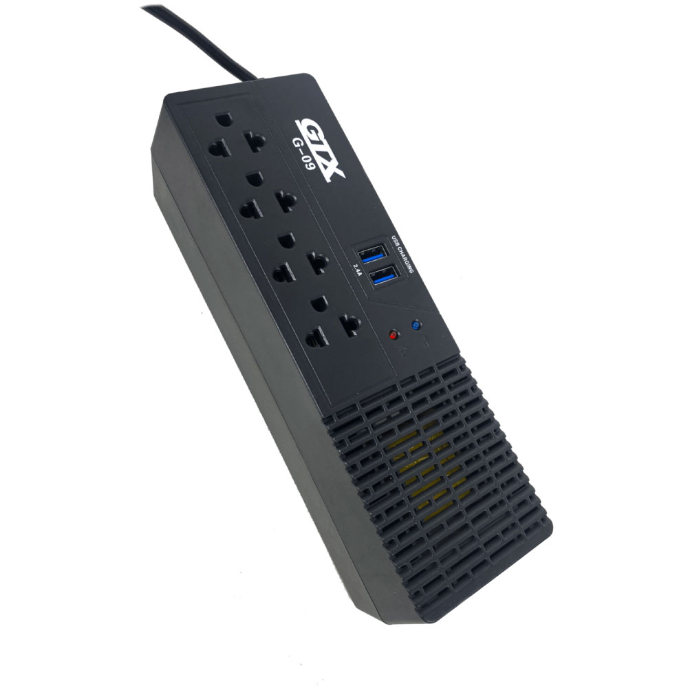 ESTABILIZADOR GTX G-09 4SAL 2USB 1000VA500W - 1