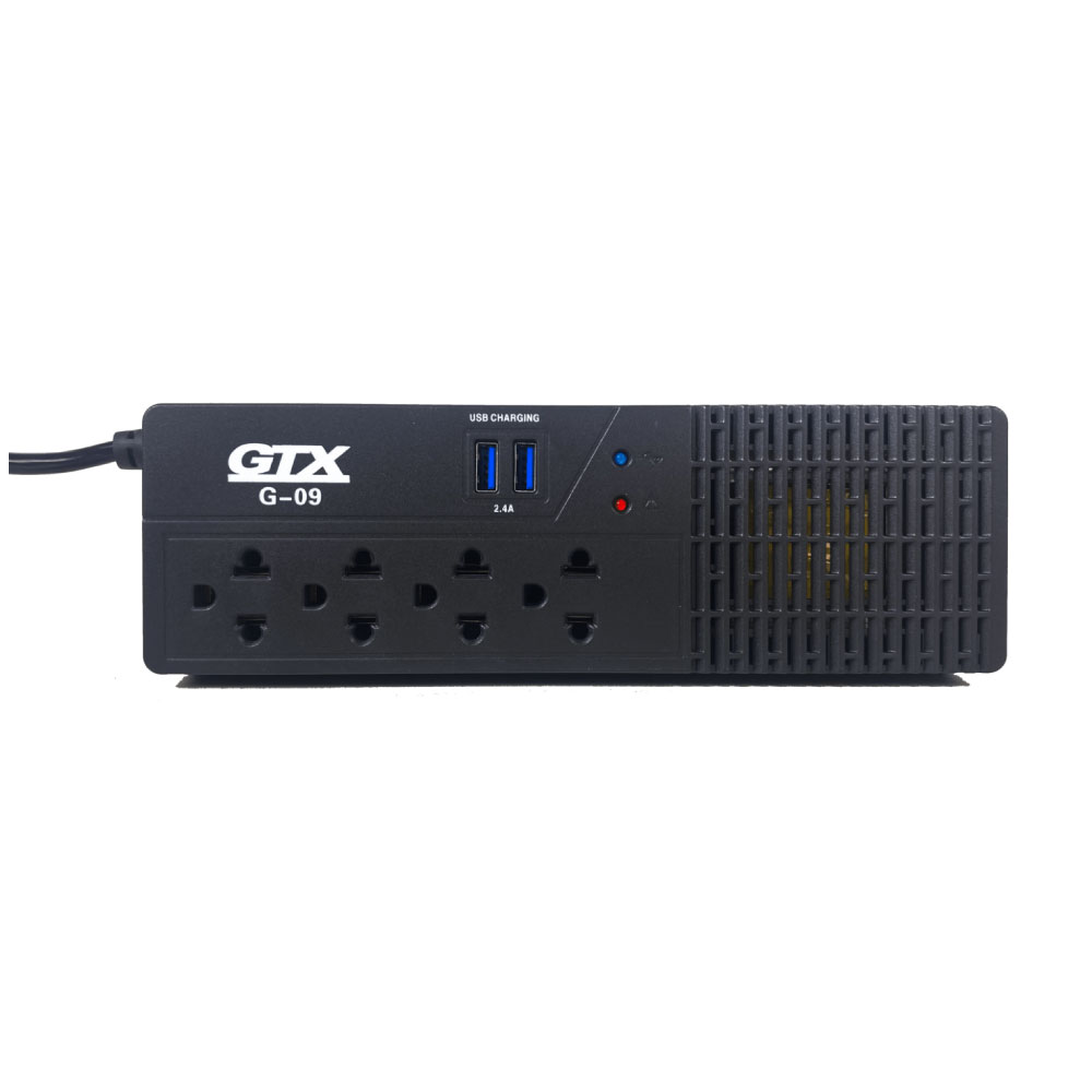 ESTABILIZADOR GTX G-09 4SAL 2USB 1000VA500W - 2